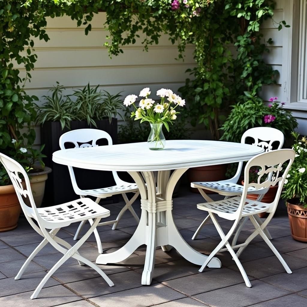 guide pratique comment nettoyer une table de jardin en plastique blanc pour un resultat impeccable